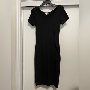 Zenana Premium Black Midi Dress